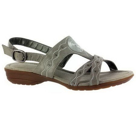 Easy Street Delray Embroidered Sandals - A327680