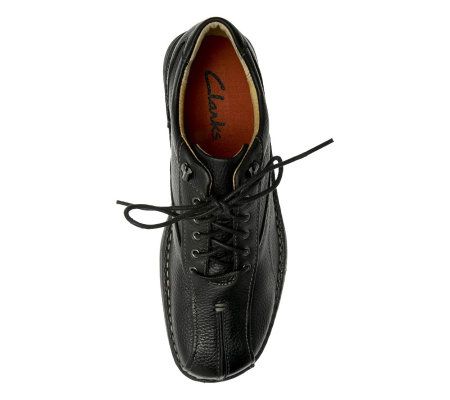 Clarks Mens Nebulae Leather Lace-up Shoe