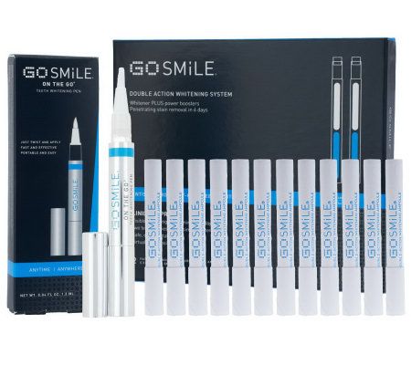 Go Smile 6-Day Double Action Teeth Whitening System w/ Pen - A230981