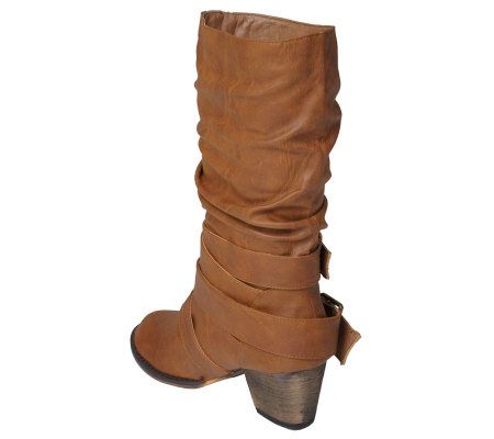Journee Collection Womens Gossip Mid-Calf Boots