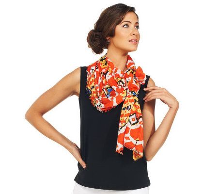 Joan Rivers Tribal Print Scarf - A225182