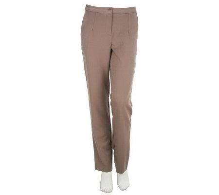Linea by Louis DellOlio Slash Pocket Fly Front Trouser Pants - A227582
