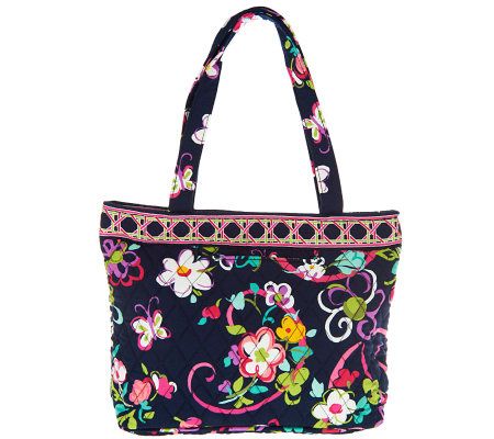 Vera Bradley Signature Print Petite Tote