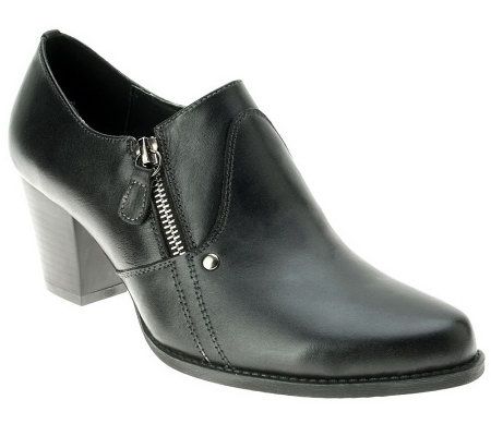 Spring Step Style Wyette Leather Booties - A325382