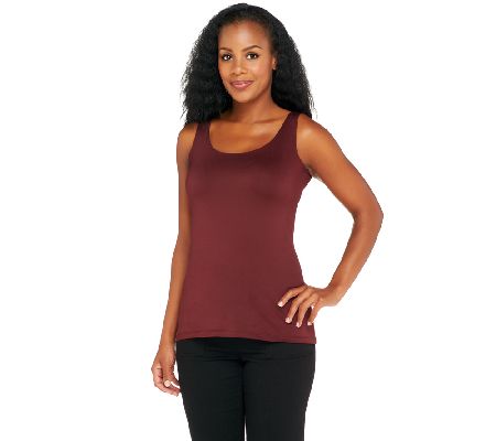 Susan Graver Essentials Butterknit Layering Tank - A93182