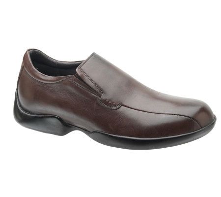 Aetrex Mens Gramercy Slip On Leather Shoes - A189483
