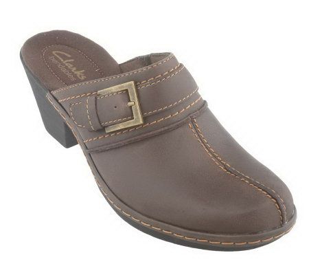 Clarks Bendables Fresia Breeze Buckle Detail Slip-on Mules - A202783