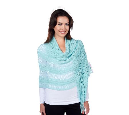 Layers by Lizden Open Crochet Scarf - A216883
