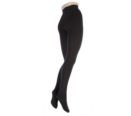Legacy Legwear Set of 2 Flip Side Fleecy Tights