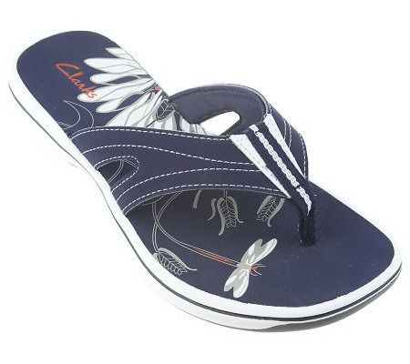 Clarks Jump Rope Slip-on Sport Thong Sandals - A198884