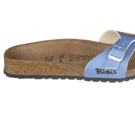 Birkis Single Band Animal Print Sandals