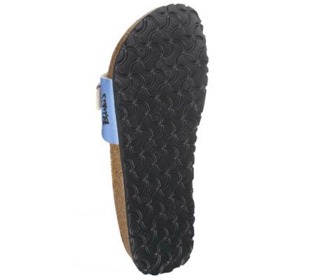 Birkis Single Band Animal Print Sandals