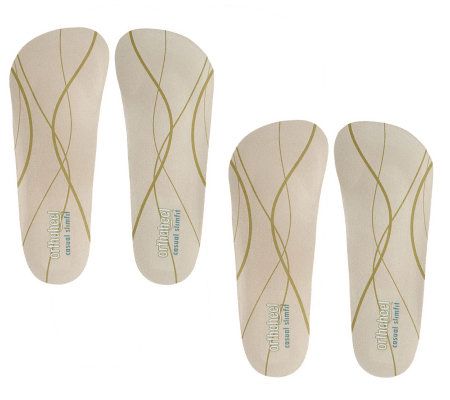 Orthaheel Slim Fit Dress Orthotic Shoe Inserts Twin Pack - A222084