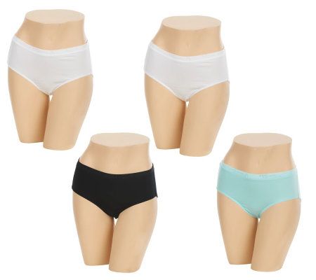 Jockey Staycool Set of 4 Modern Brief Panties - A223784