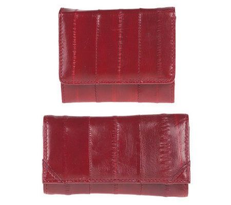 Lee Sands Eelskin Key Case & Coin Purse Set - A313884