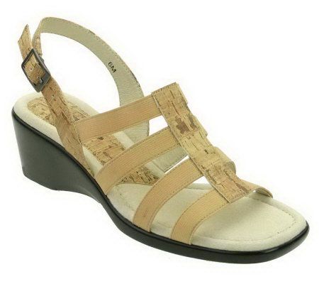 David Tate Hug Wedge Sandals - A328584