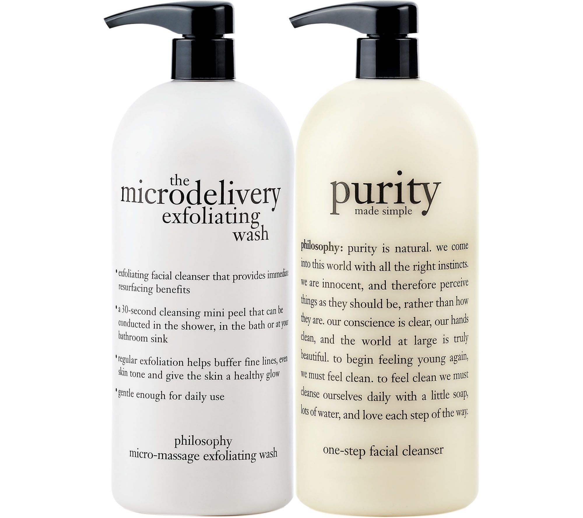 philosophy super size purity made simple & micro- delivery wash - A86884
