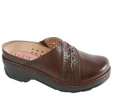KLOGS Newport Collection Syracuse Leather Clogs - A208585