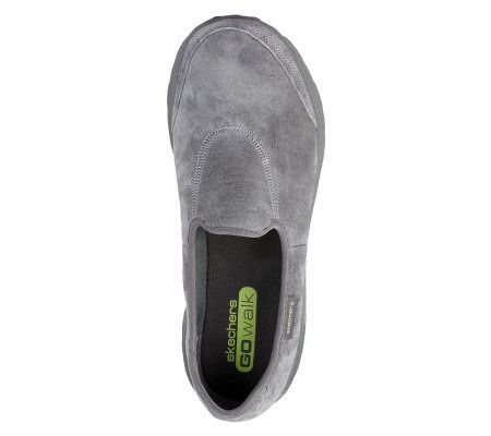 Skechers GOwalk Suede Slip-On Shoes