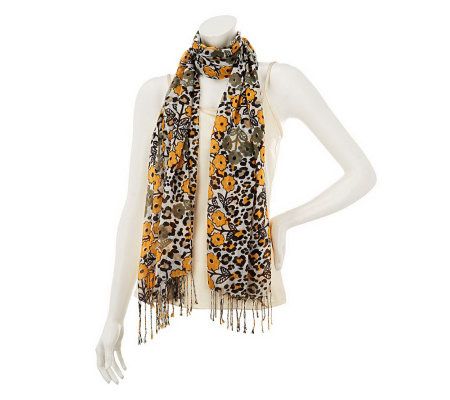 Vera Bradley Signature Print Fringe Scarf - A230785
