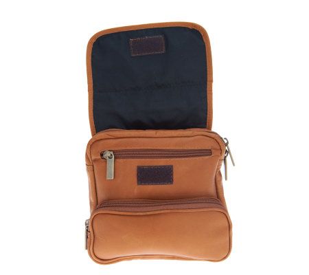 Cape Cod Leather Multi Function Adjustable Waist Bag