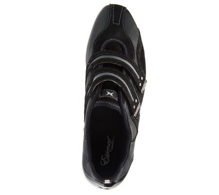 Aetrex Abbey Leather Double Strap Slip-on Shoes