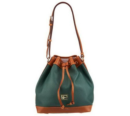 Dooney & Bourke Dillen II Leather Drawstring Bag - A229386