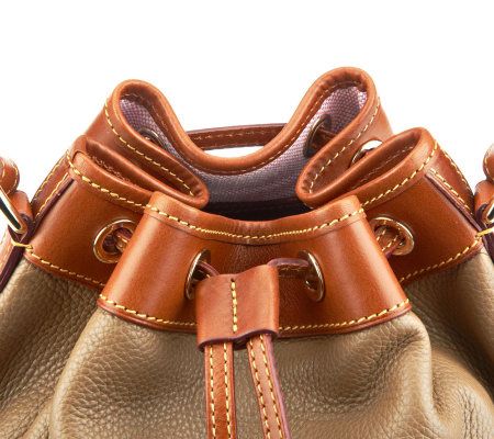 Dooney & Bourke Dillen II Leather Drawstring Bag