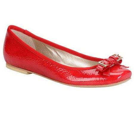 Sofft Nalda Bow and Buckle Embellished Flats - A327486