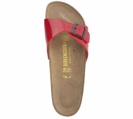 Birkenstock Patent Single Band Sandals