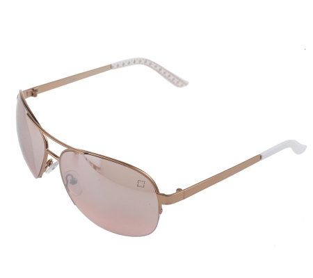 Liz Claiborne New York Signature Aviator Sunglasses - A215087