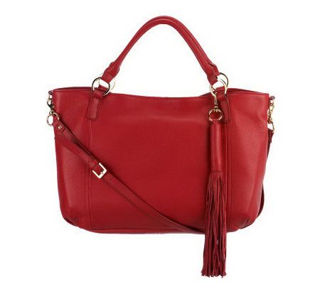 G.I.L.I. Leather Medium Roma Tote - A227187