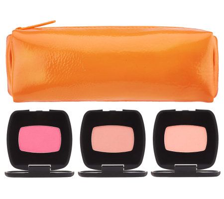 bareMinerals Threes a Charm Ready Blush Trio with Bag - A228787
