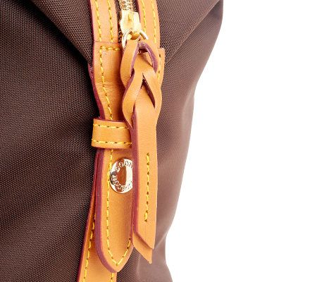 Dooney & Bourke Nylon Rectangular Duffel Satchel