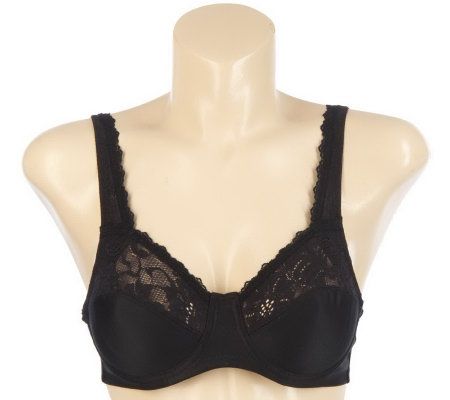 Breezies Microback Lace Support Bra With UltimAir Lining - A211588