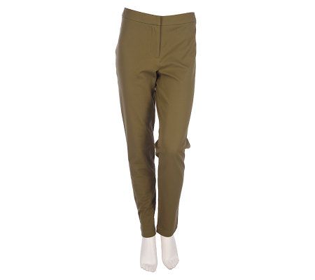 Liz Claiborne New York Jackie Power Twill Pants - A216488