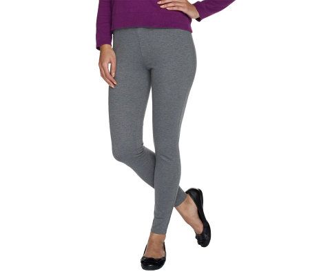 Isaac Mizrahi Live! Pull-on Ponte Leggings - A217388