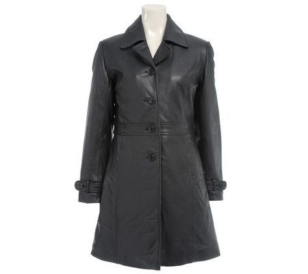 Excelled Ladies New Zealand Lamb WalkerCoat - A193089