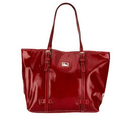 Dooney & Bourke Patent Leather East/West Shopper - A220189