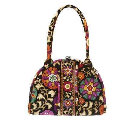 Vera Bradley SignatureCotton Eloise KissLock Frame Shopper