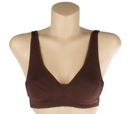 As Is Barely Breezies Modern Comfort Seamless Bra - A230189