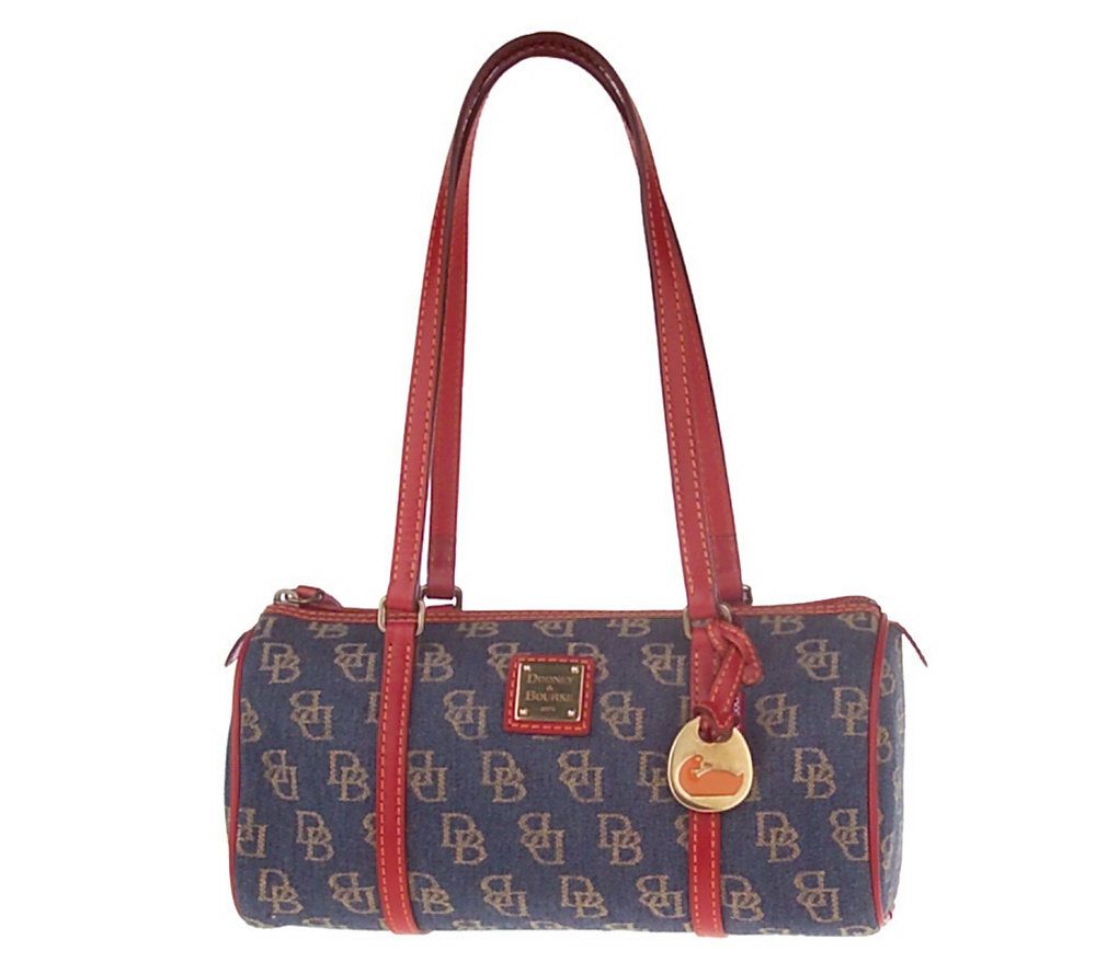 dooney and bourke signature barrel bag