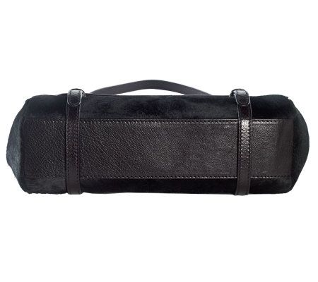 Isaac Mizrahi Live! New York Pony Hair Calf Handbag