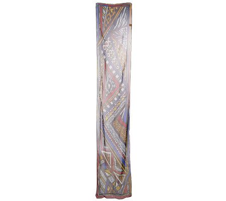 Bob Mackies Printed Safari Scarf