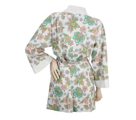 SleepIn by BedHead PJs Vintage Paisley Kimono Robe