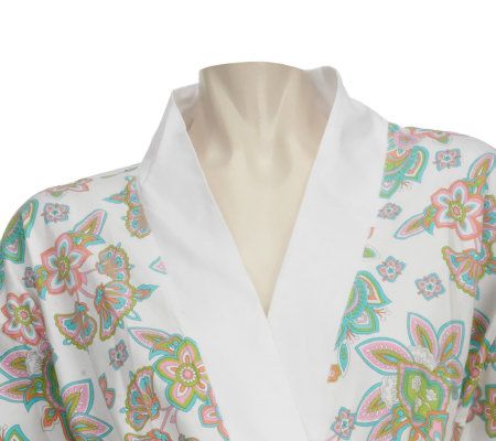 SleepIn by BedHead PJs Vintage Paisley Kimono Robe