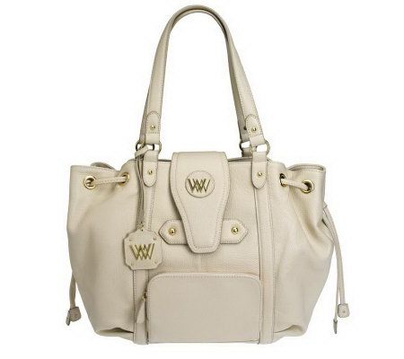 Wendy Williams Pebble Leather Cinched Tote - A223690