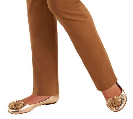 Women with Control Tall Slim leg Pants w/Tummy Control