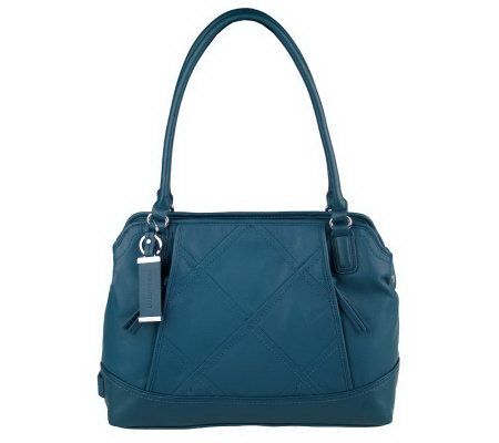 Tignanello Glove Leather Tote Bag with Stitching - A219092