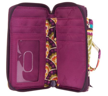 Vera Bradley Signature Print Carry It All Wristlet